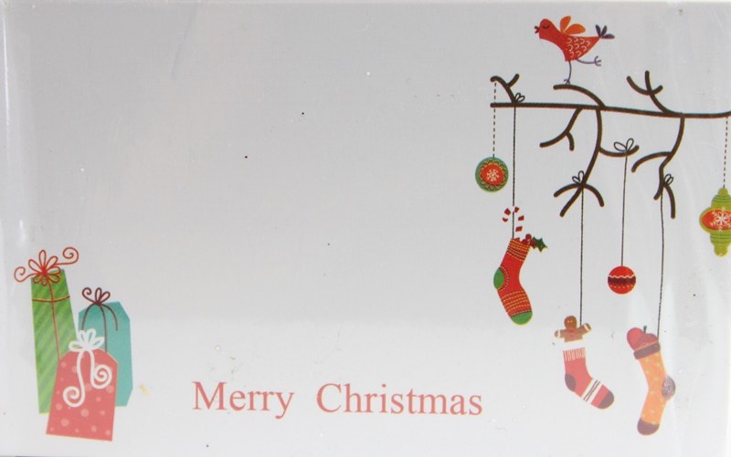 Picture of Merry Christmas Florist Cards x 50pcs