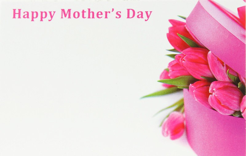 Florist Gift Cards Happy Mother's Day Small x 50pcs