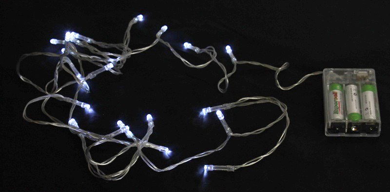 Battery Fairy Lights LED x 20 Ice White