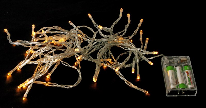 Battery Fairy Lights LED Warm White x 50