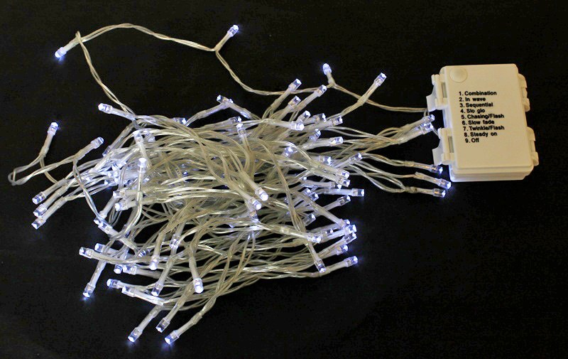 Picture of Battery Fairy Lights LED Warm White x 100