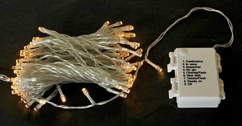 Picture of Battery Fairy Lights LED Warm White x 100