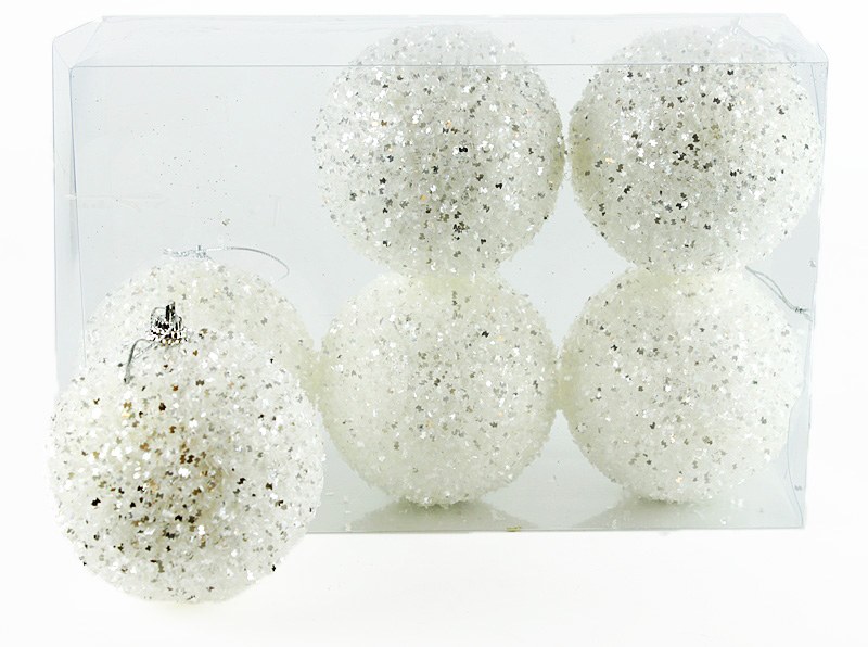 Christmas Baubles 8cm x 6