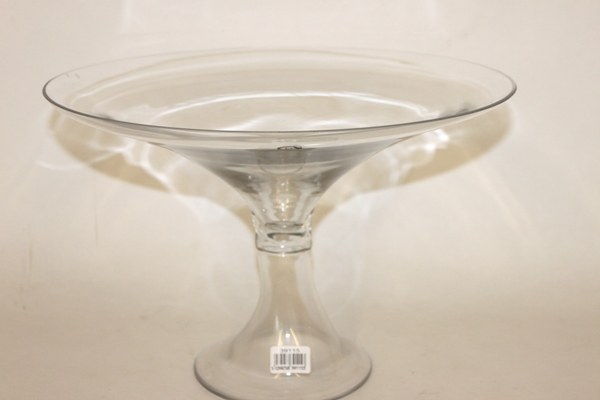 Glass cylinder flute vase