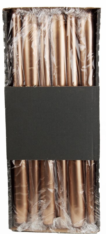 Picture of Taper Candle 300/23mm Rose Gold x 12