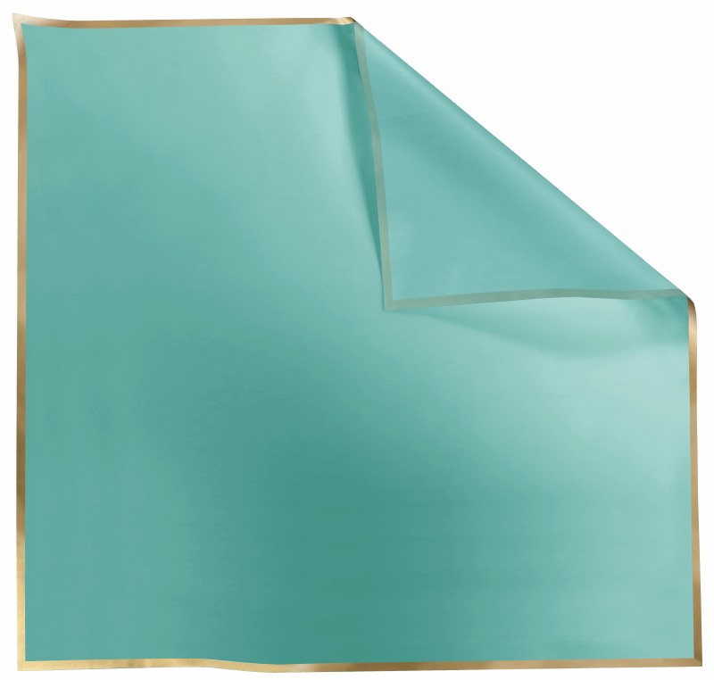Picture of Cello Sheets 70cm x 70cm Sage/ Gold 100pcs