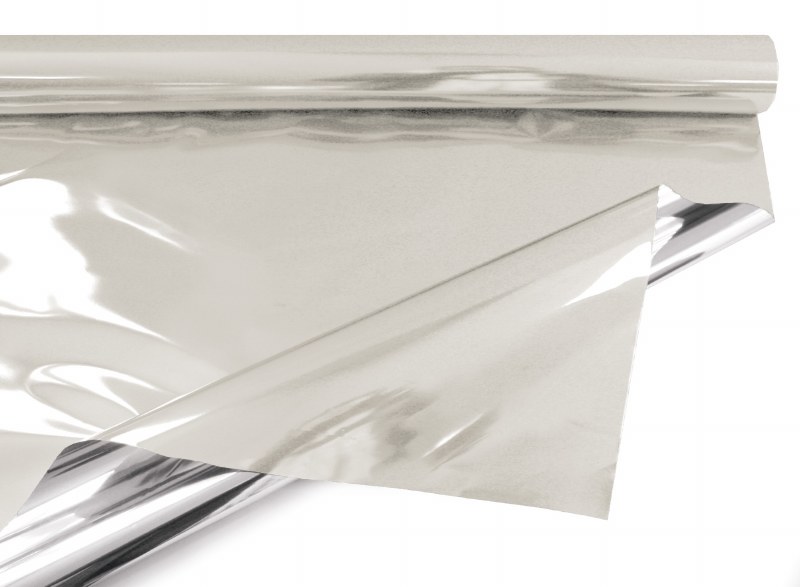 Picture of Metallic Florist Wrap 69cm x 50m White