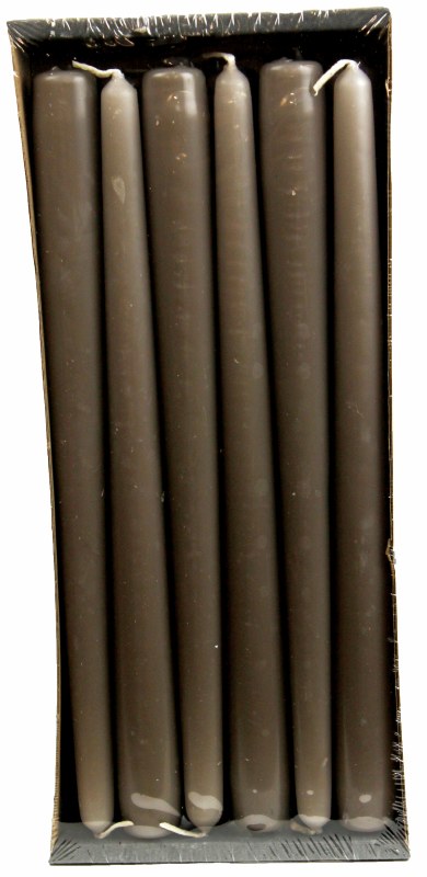 Taper Candle 250/23mm Sand x 12