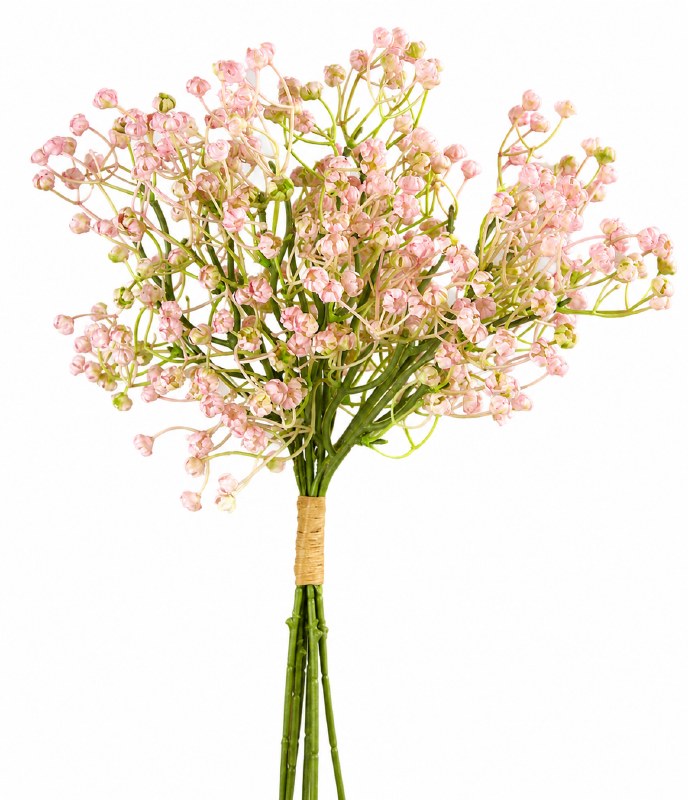 Artificial Baby's Breath Pink 34cm- Gypsophelia