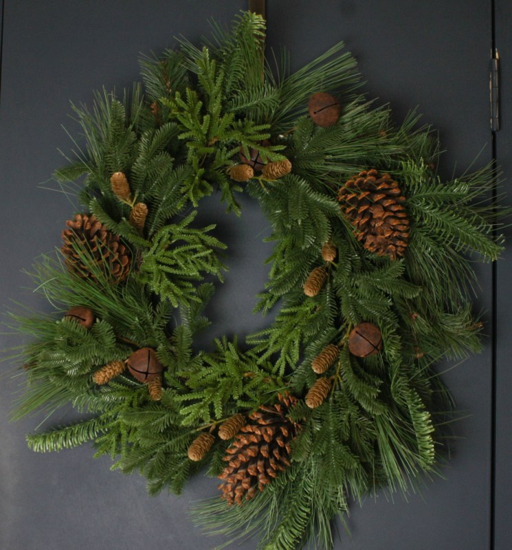 Picture of Faux Extra Large Spruce Wreath 26"