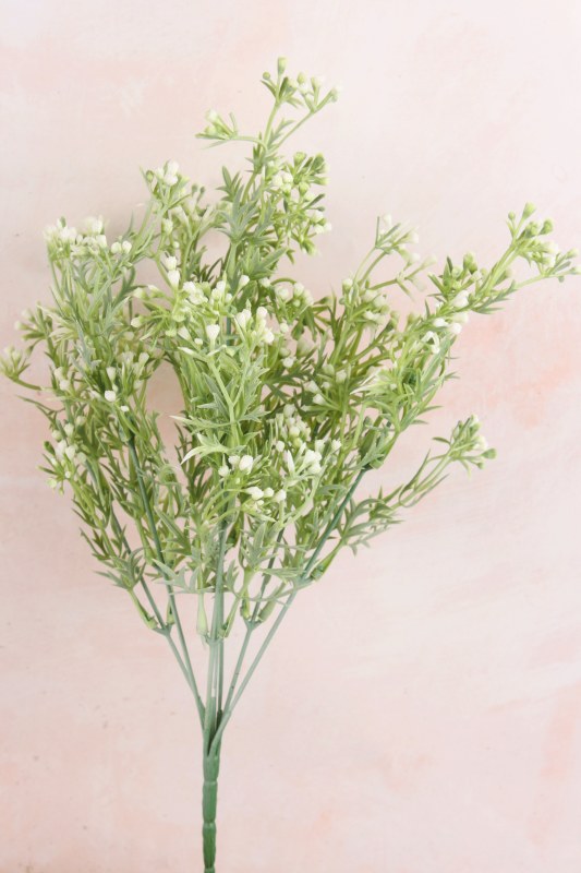 Picture of Faux Berry Bunch Ivory 35cm