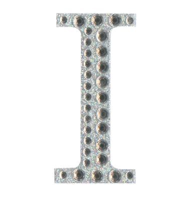 Large Diamante Letter Stickers I