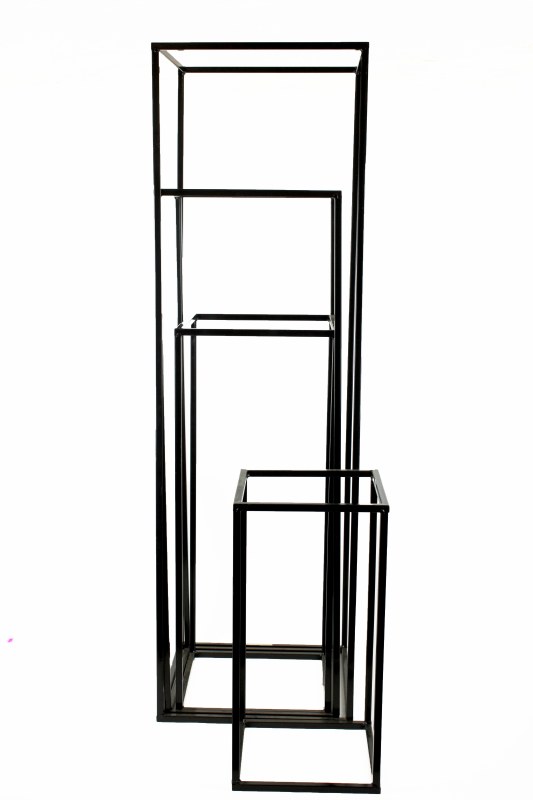 Wedding Floral Columns Set x 4 40cm/60cm/80cm/100cm