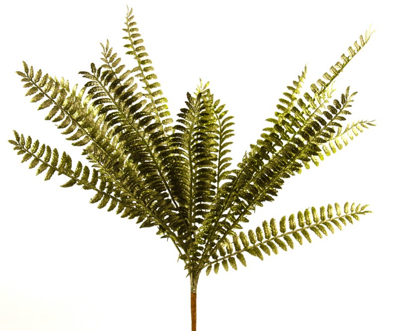 Picture of Faux Boston Fern W/ Glitter 55cm
