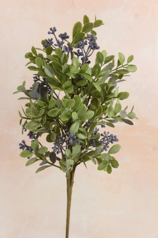 Boxwood Stem 38cm Lilac