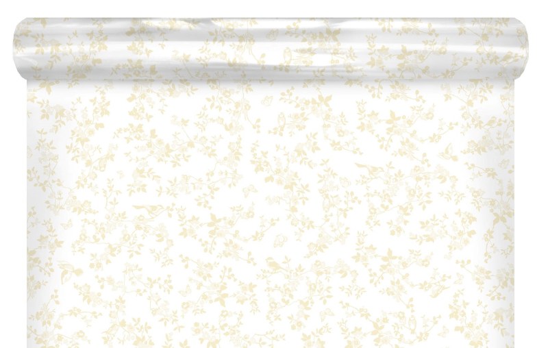 CELLO BIRDS BEIGE 80CMX100M