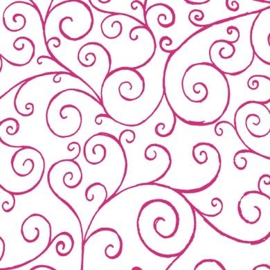 Picture of Cellophane cerise scroll 80cm x 100m