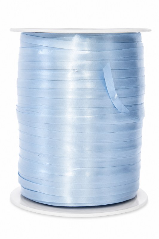 Baby blue curling ribbon, 4.8 x 500m