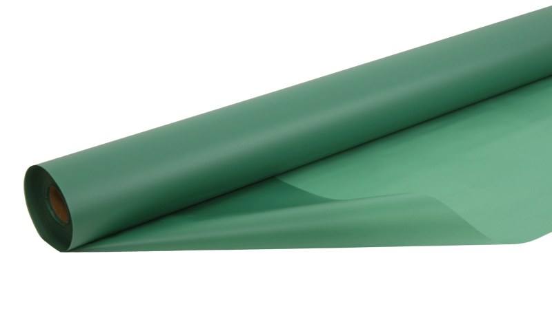 Frosted Florist Cellophane Wrap 80cmx80m- 50 micron bouquet wrapping film Dark Green