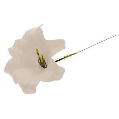 Picture of Plastic Christmas Pick Harissi Lily White x 100