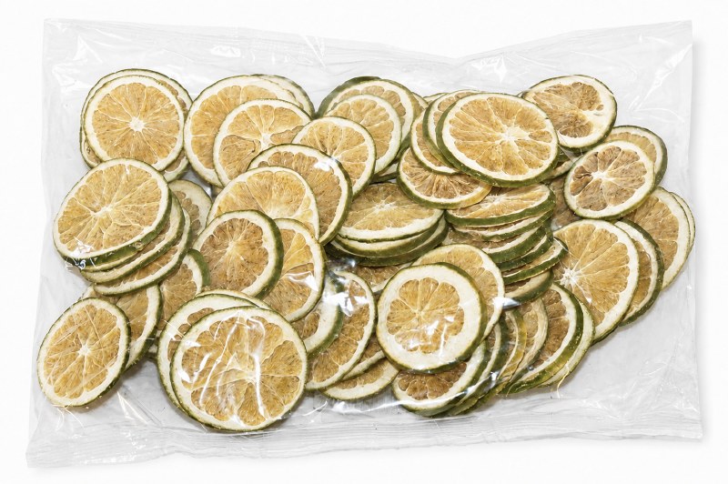 250g dried orange slices green