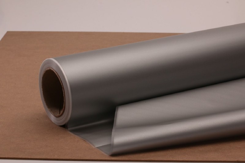 Florist Cellophane Wrap Silver 80cm x 60m
