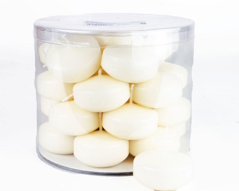 Picture of Floating Candle Small Warm White x 28 4.5cm