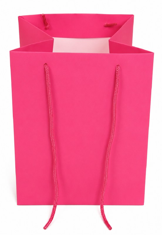 Florist bags x 10 hot pink