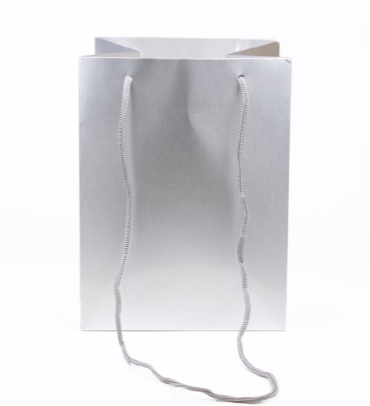 Picture of Florist Bag Metallic Silver x 10