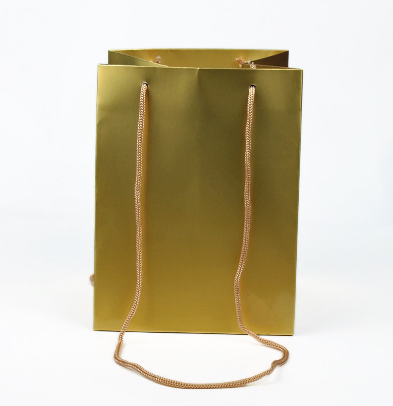 Picture of Gold Metallic Florist Gift Bag x 10