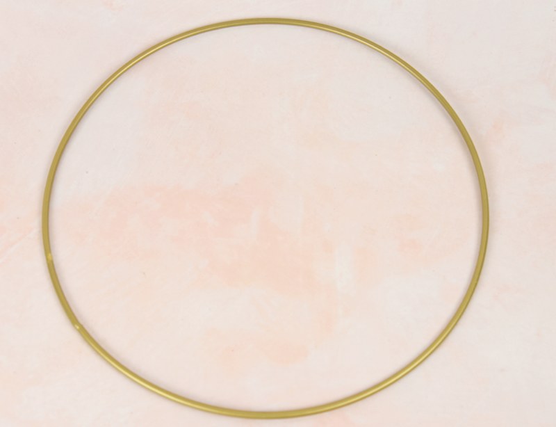 Picture of Wire Gold Hoop 8" Packet of 5