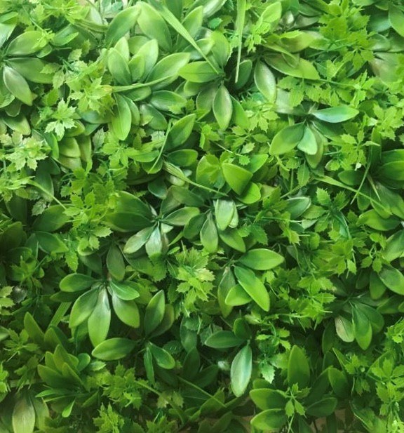Mixed Greenery Flower Wall Panel 40cm x 60cm