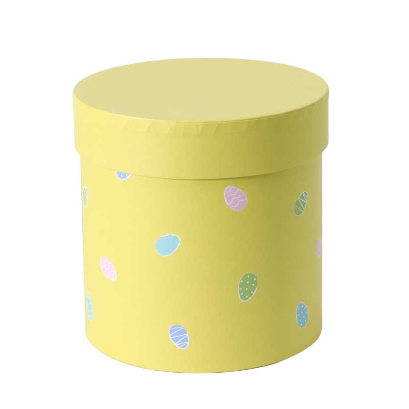 Picture of Easter Flower Box Round 13.5cm x 13.5cm