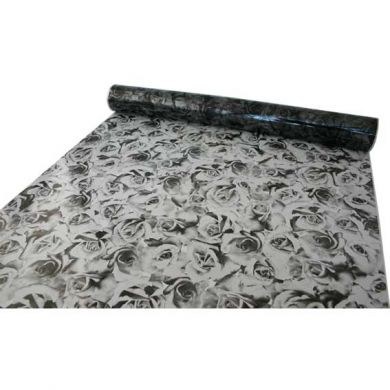 Black rose tinted cellophane 80cm x 100m