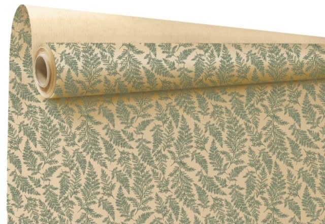 Kraft Paper Sage Leaf 79cm x 40m