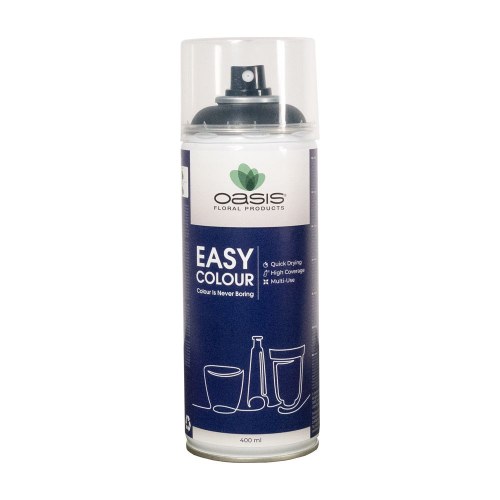 Oasis Spray Paint Black 400ml - www.floralsundries.com : Trevor Green ...