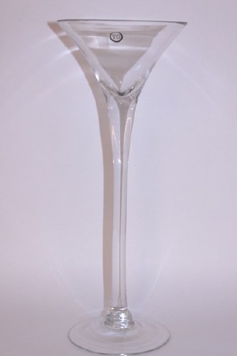 Tall Glass Martini Table Vase Height 40cm Www Floralsundries