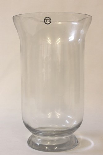 Glass Hurricane Storm Vase 30cm Www Floralsundries Com Trevor