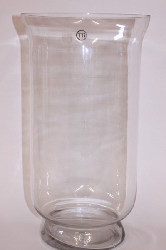 Glass Hurricane Vase Lantern Height 38cm Www Floralsundries Com