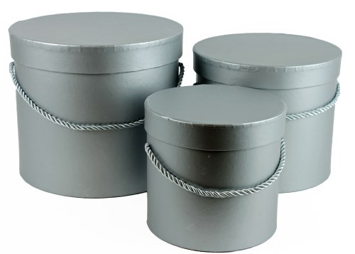 grey hat box