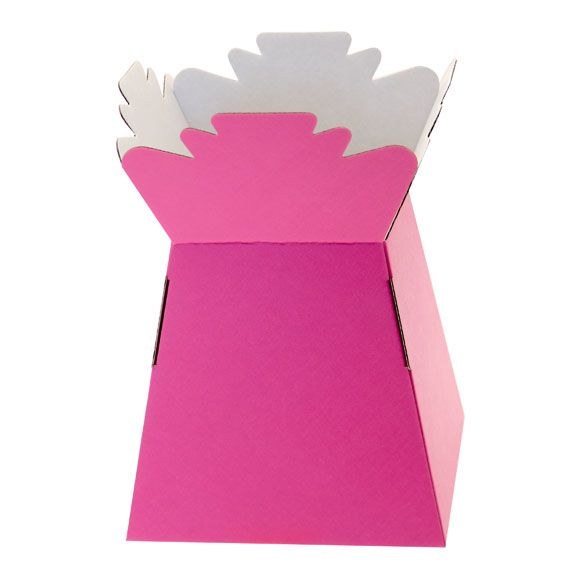 Florist Living Vase Hot Pink x 30