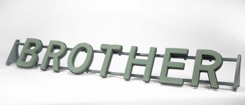 Oasis BROTHER florist foam tribute shape