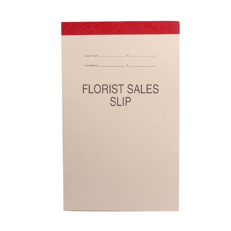 Florist Order Pad Sales Slip x 100 Sheets