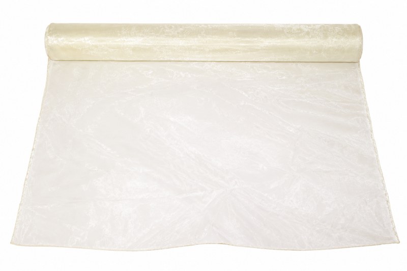 Ivory organza fabric 40cm(approx) x 10m