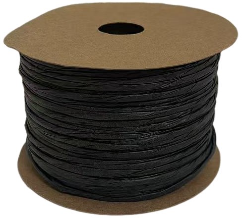 Paper Covered Florist Wire 2mm x 50m Black