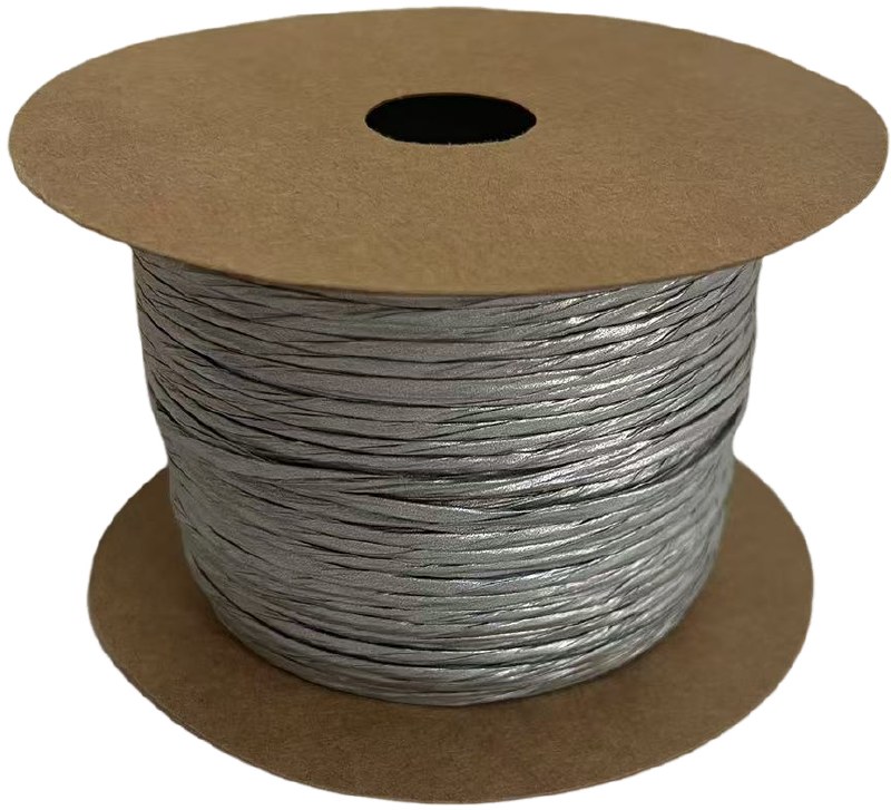 PAPER WIRE SILVER 2MM X 50M