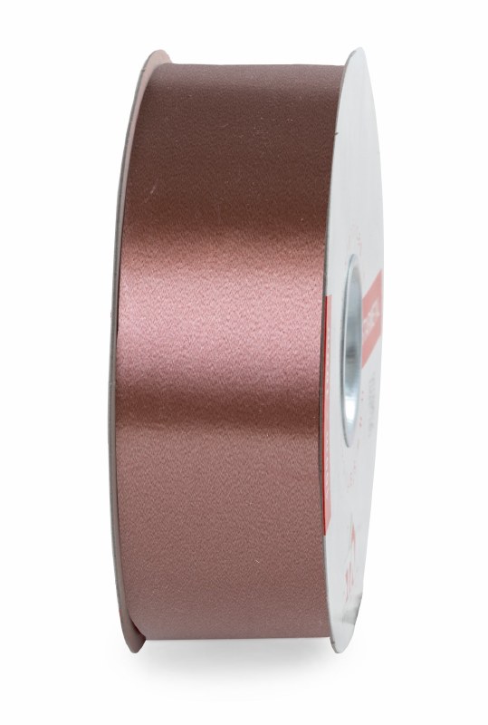 Brown polytie floristry ribbon, 100yards-P24
