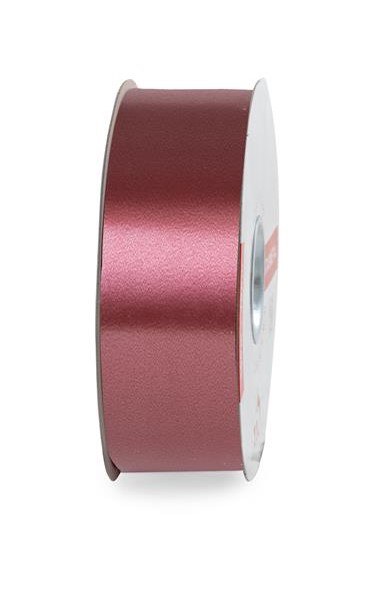Burgundy florist polytie ribbon x 100yds P-177