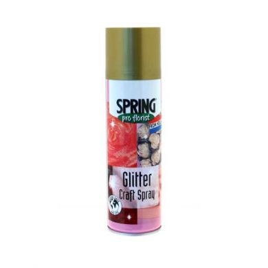 Florist Spray Paint Glitter Gold 300ml -  : Trevor  Green Floral Sundries