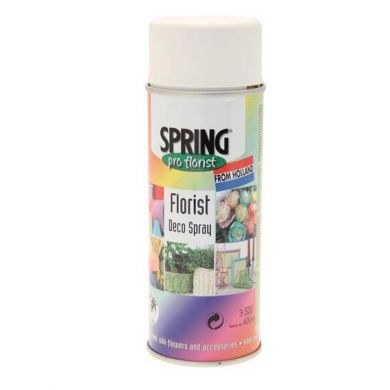 Florist Spray Paint Soft White 400ml